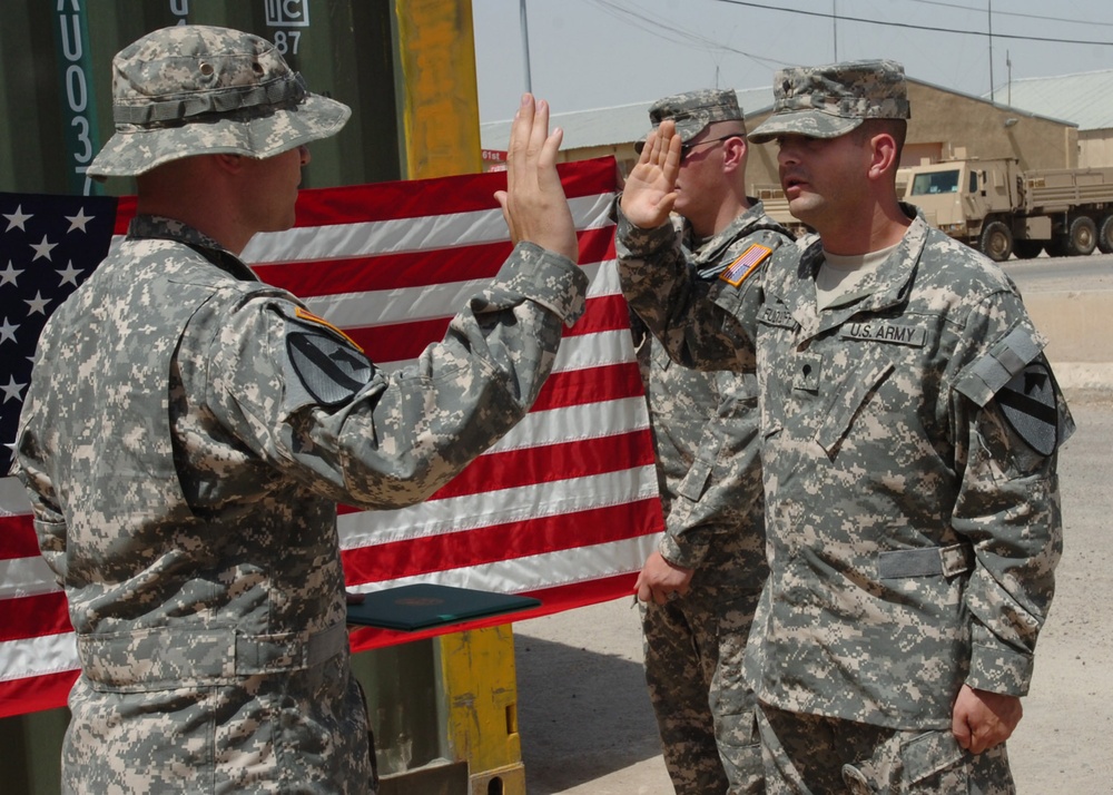 Ironhorse Brigade Reaches 700th Reenlistment