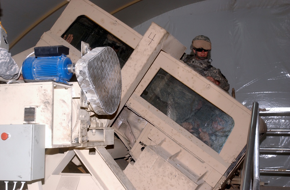 Training Soldiers in Rollover Safety