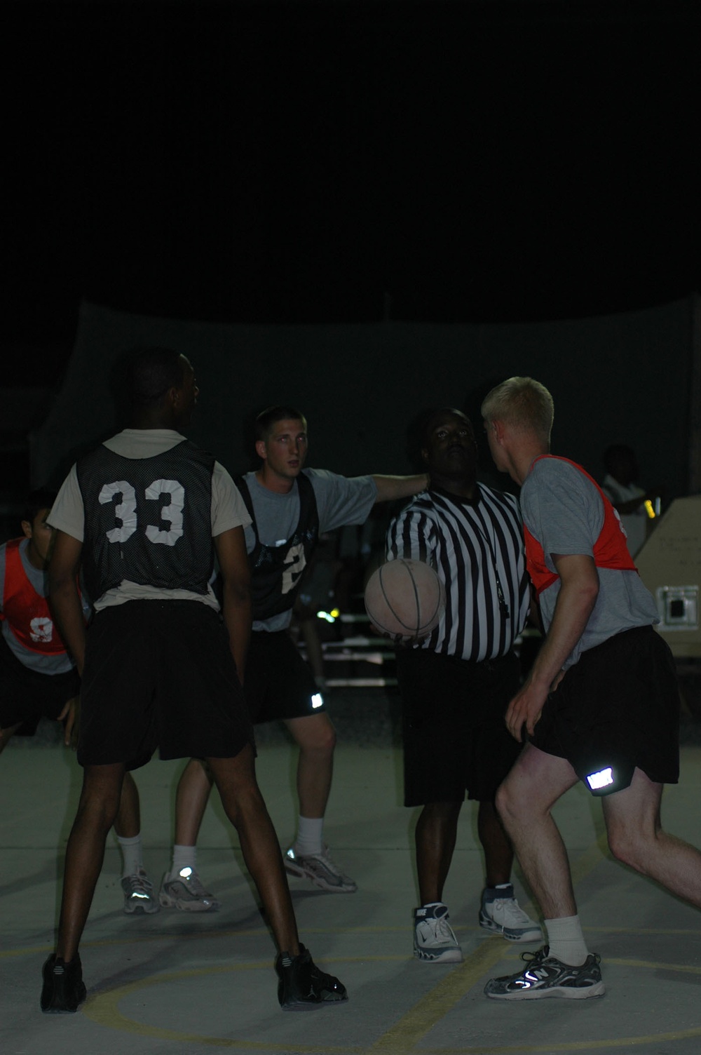 Shots Find Target During Kandahar Basketball Tournament