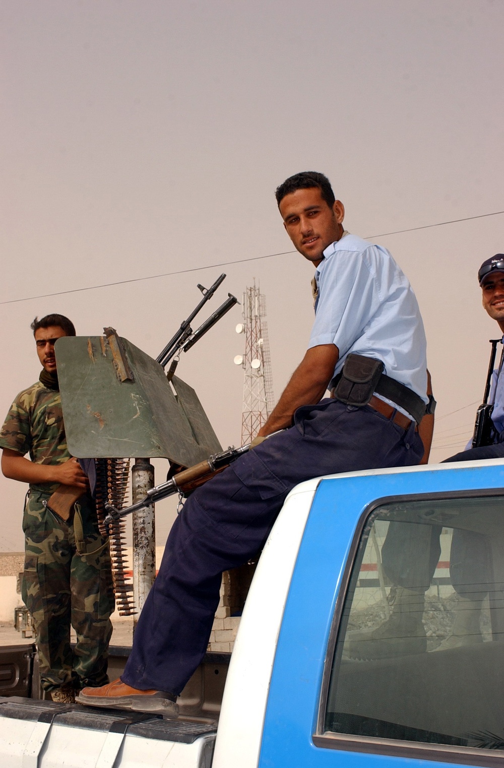 1st Brigade, 3rd Infantry Division provide reconstruction support at an Ira