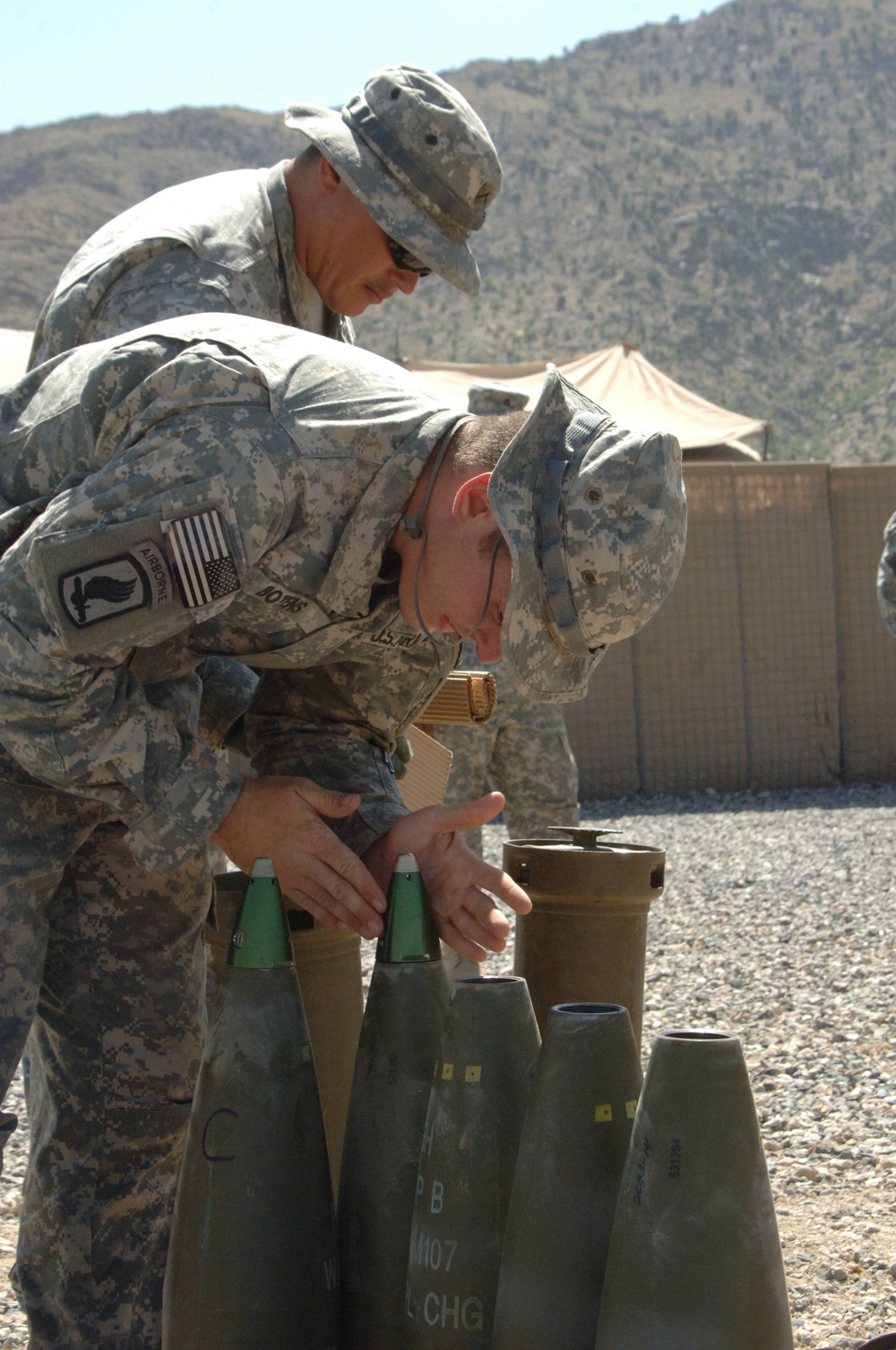 Soldiers, M198s, Chinooks Ready to Roll on FOB Kalagush