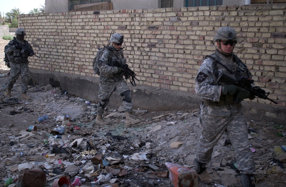 Stryker Brigade on Patrol