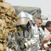 Firefighters fight fire in Iraq