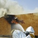 Firefighters fight fire in Iraq