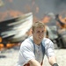 Firefighters fight fire in Iraq