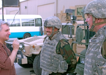 Rhode Island Senator Meets, Talks With Troops