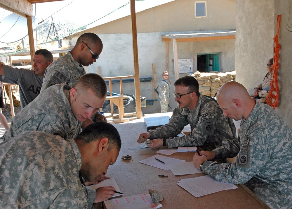 PSS Missions Support Troops at FOBs