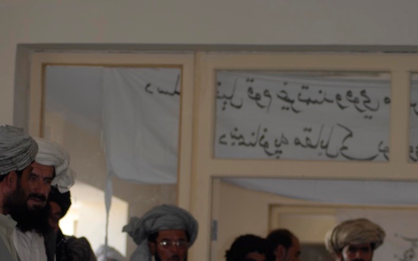 Paktika Governor Visits Kher Khot