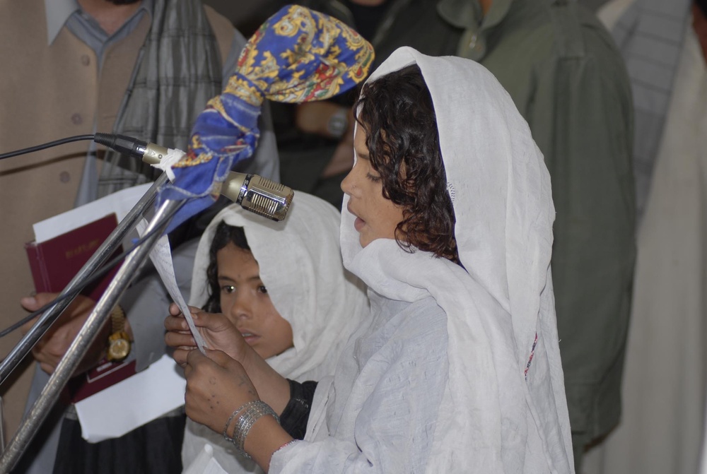 Paktika Governor Visits Kher Khot