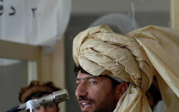 Paktika governor visits Kher Khot