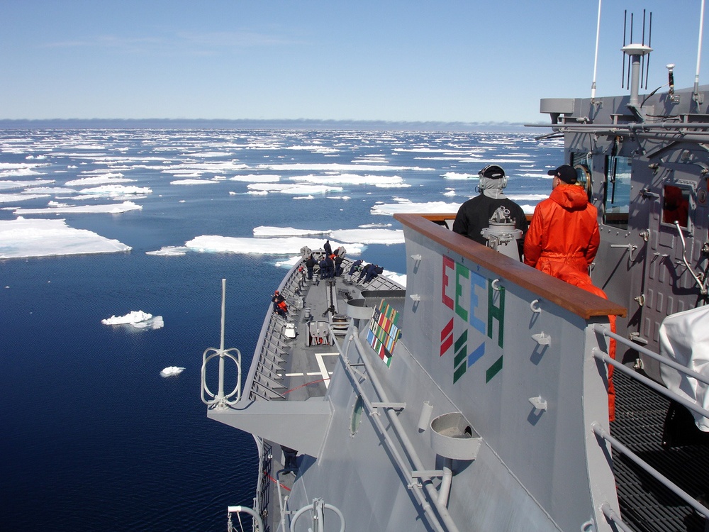 DVIDS Images USS Normandy Cruises Through Arctic Circle