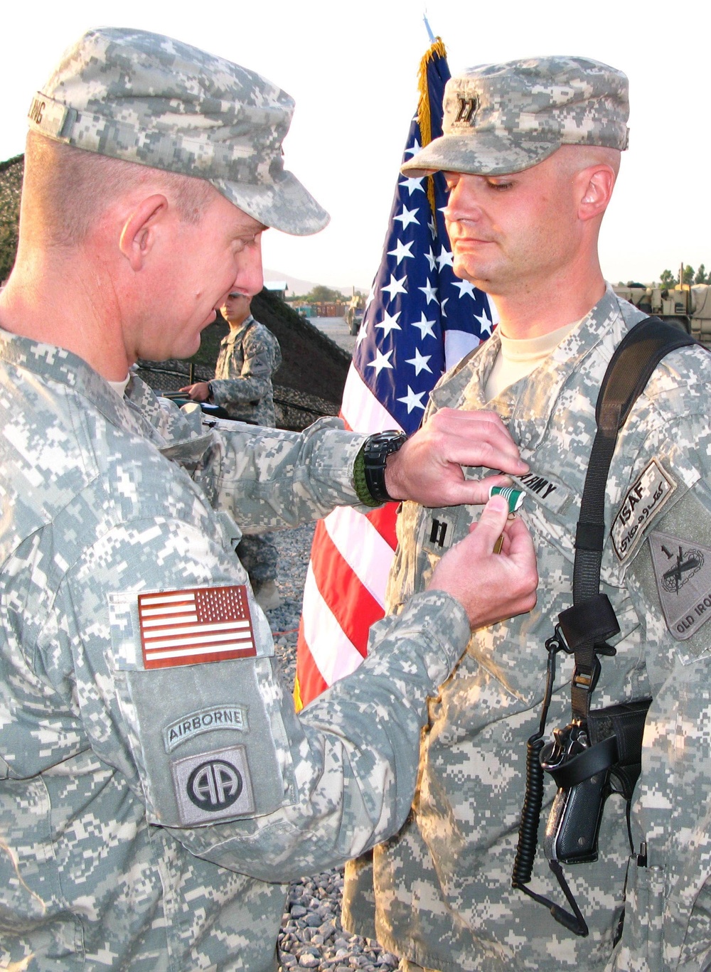 Co. A, 70th Engineer Battalion Holds Change-of-Command