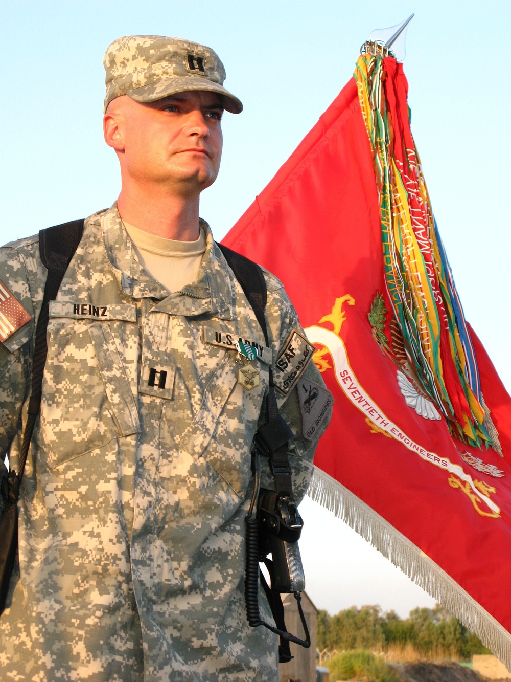 Co. A, 70th Engineer Battalion Holds Change-of-Command