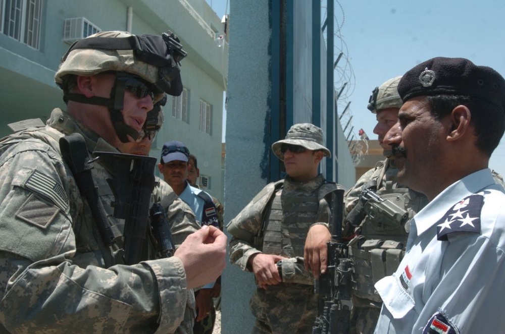 New Iraqi Police Station Opens in Wahida