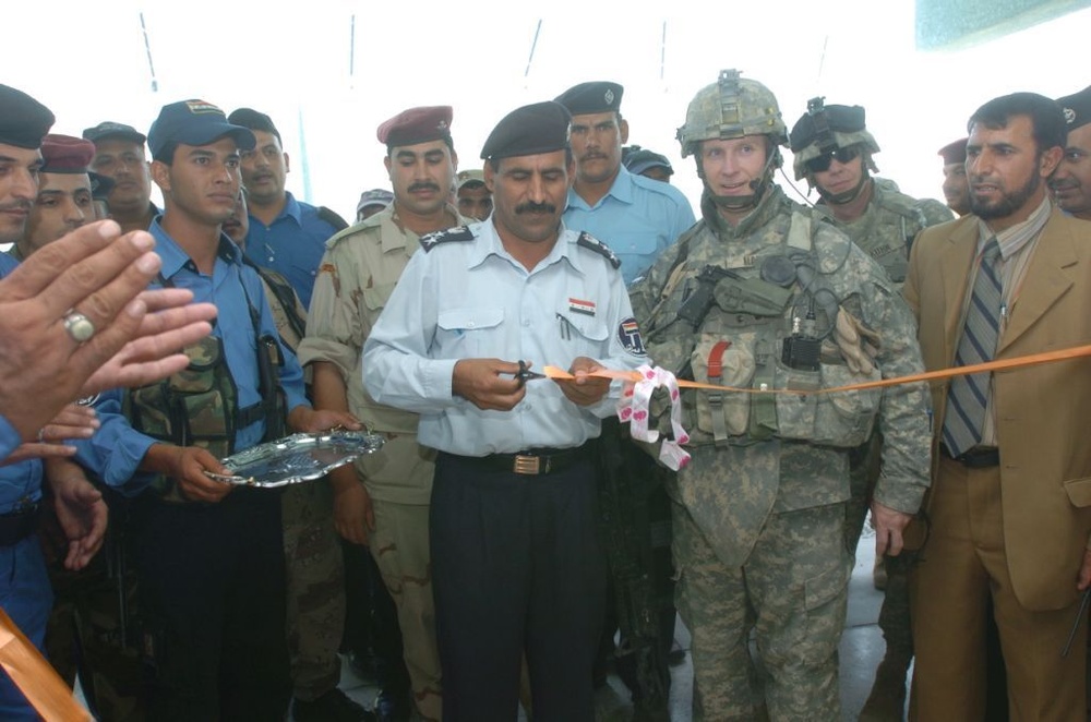 New Iraqi Police Station Opens in Wahida