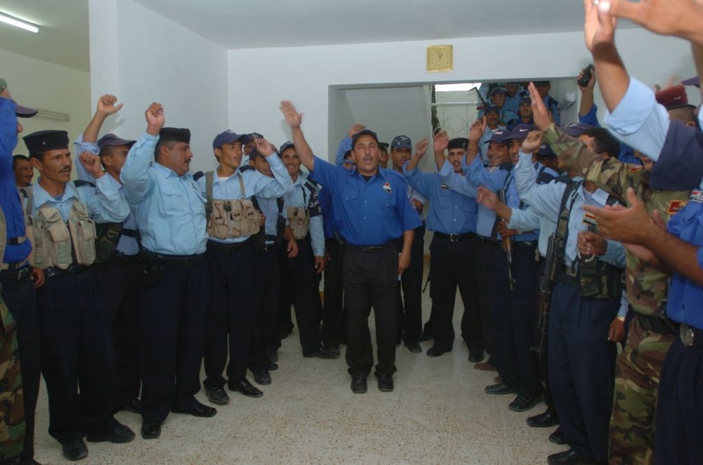 New Iraqi Police Station Opens in Wahida