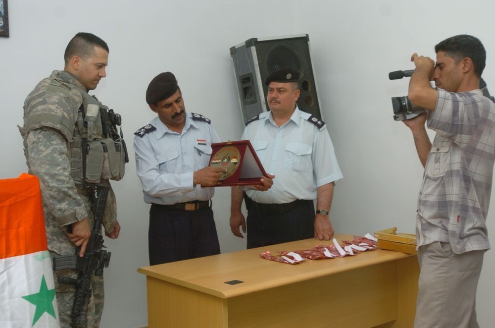 New Iraqi Police Station Opens in Wahida