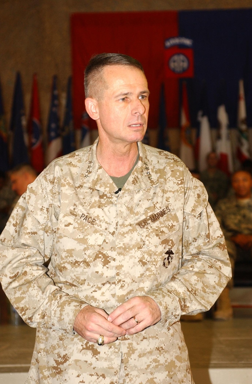 Chairman of Joint Chiefs Visits Service Members