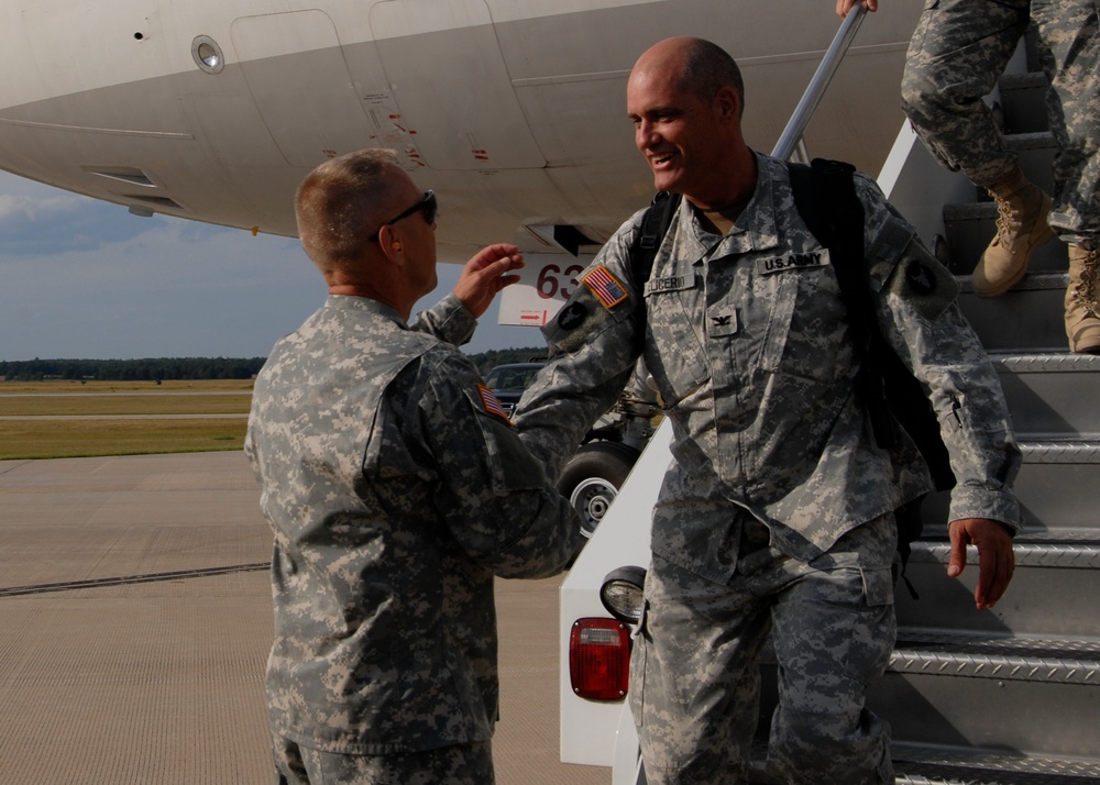 Commander Greets Commander