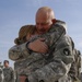 Spc. McCane Hugs Her Dad