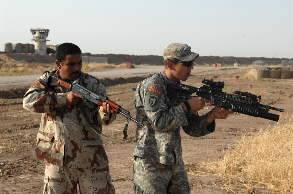 U.S., Iraqi Soldiers Train for Joint Operations