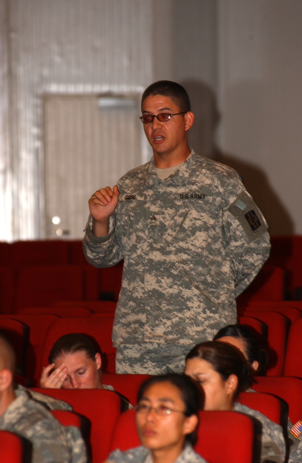 Sgt. Maj. of the Army Addresses Soldiers Concerns