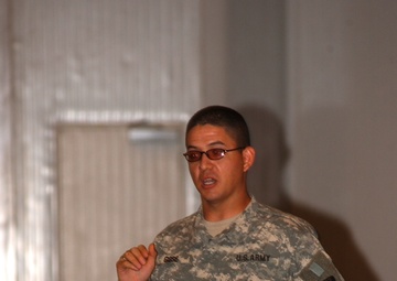 Sgt. Maj. of the Army Addresses Soldiers Concerns