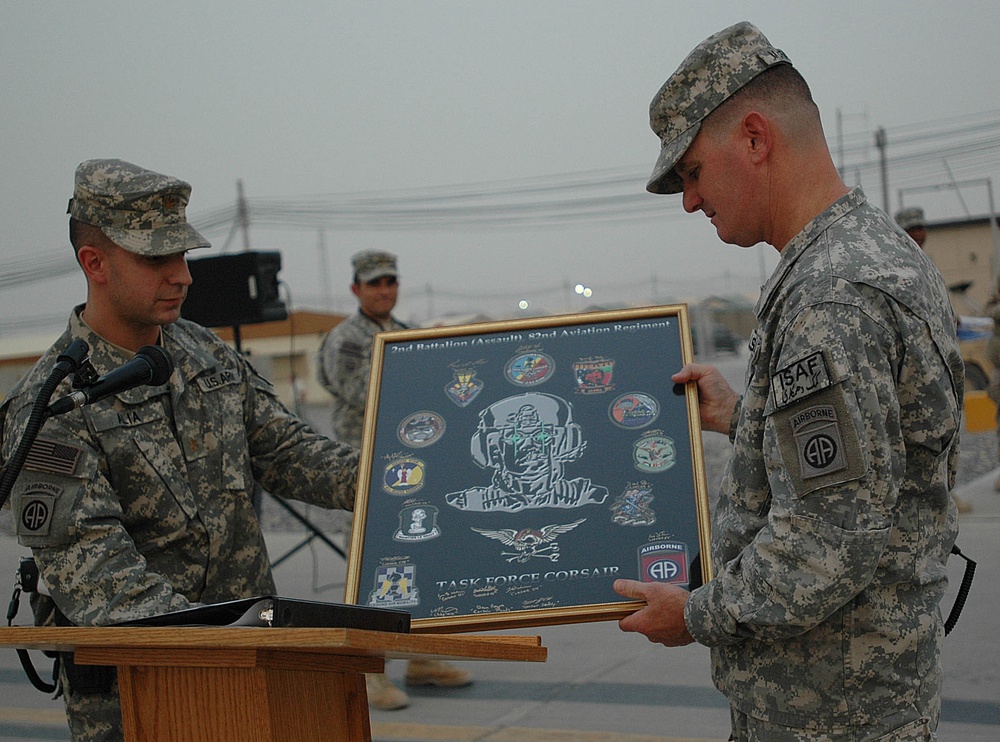 VCSA Hand-picks New Corsair Commander