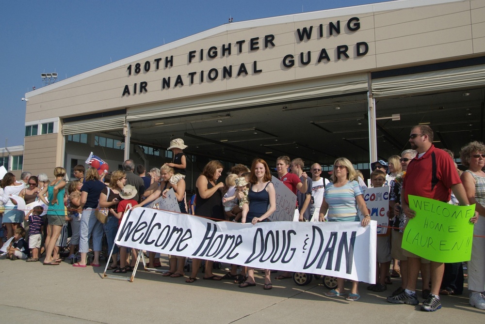 180th Fighter Wing Returns