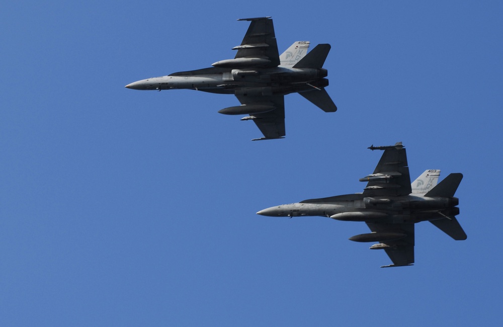 USS John C. Stennis and Carrier Air Wing 9