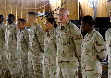 Outstanding service members receive monthly award