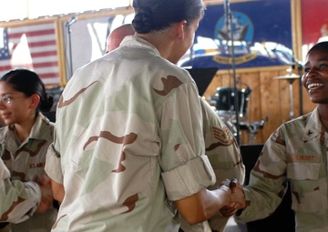 Outstanding servicemembers receive monthly award