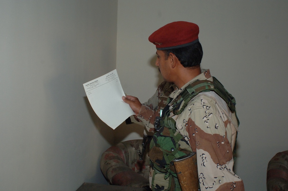 Cordon and Search in Baghdad