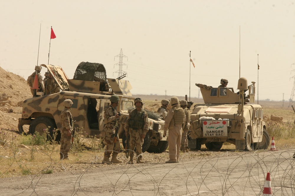 Joint operations with Iraqi Police