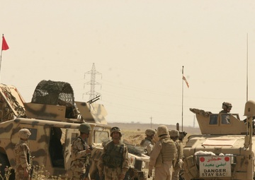 Joint operations with Iraqi Police