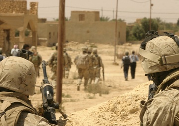 Joint operations with Iraqi Police