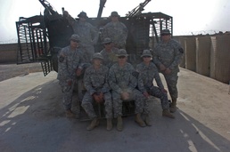 Mortar Crew Protects Falcon