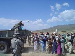 Orgun-E Sub-governor, Soldiers Provide Humanitarian Assistance