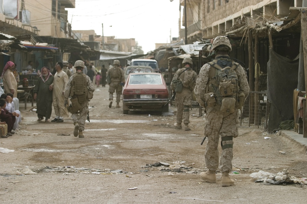 Marines at FOB Bank