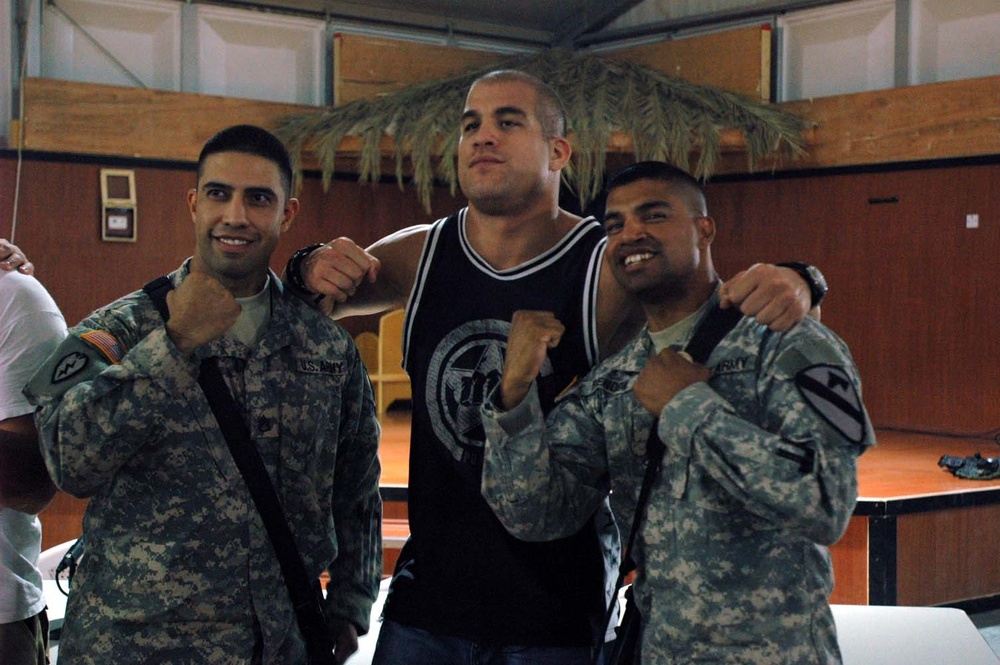 Ultimate Fighters Step Into the War Zone