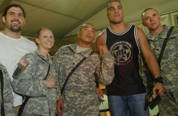 Ultimate Fighters Step Into the War Zone