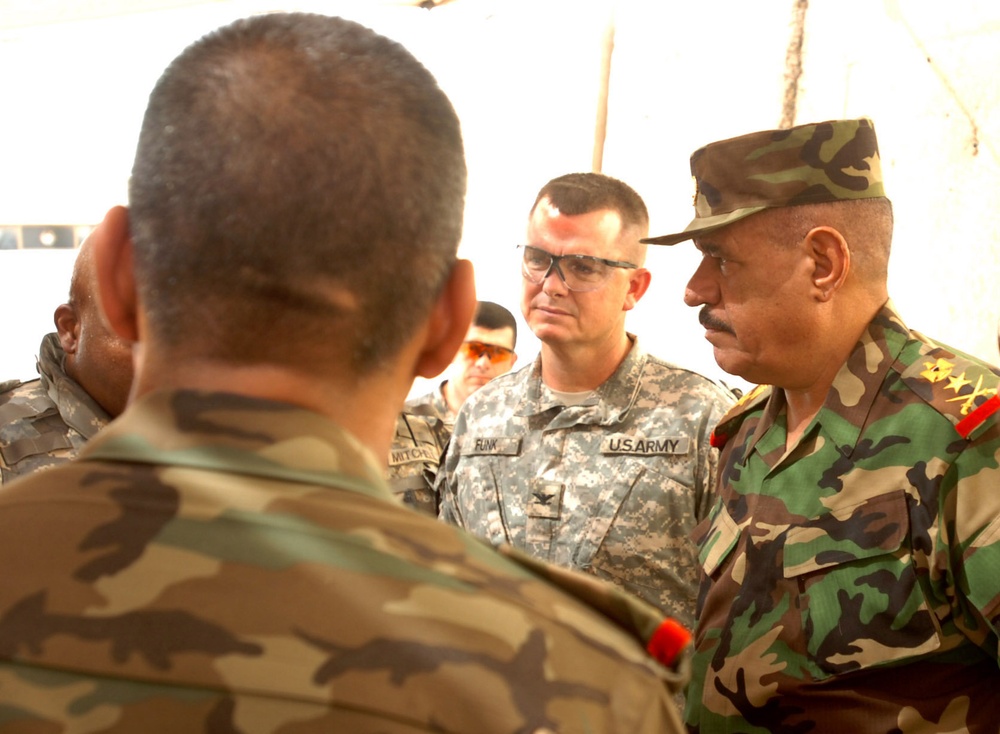 Generals Visit Ironhorse Troopers