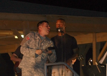 CENTAF Band Performs for Service Members