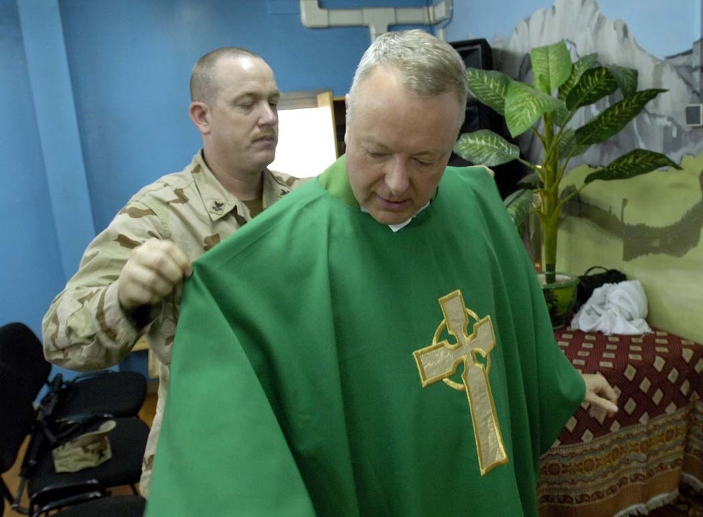 Air Force Chaplain Shares Faith in Afghanistan