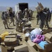 Joint Service Members Convoy Supplies to Afghan Refugees
