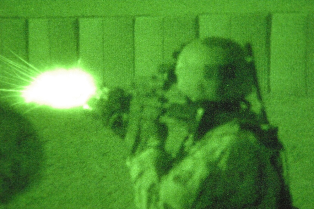 Afghan, Coalition Forces Train at Night