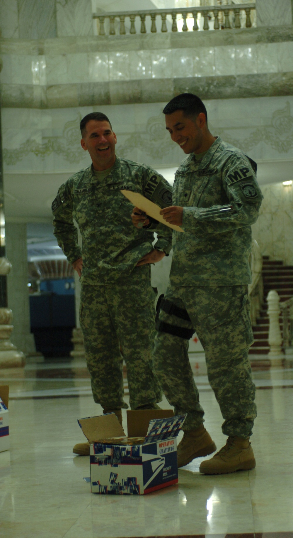 Operation Gratitude Mails 250,000th Package