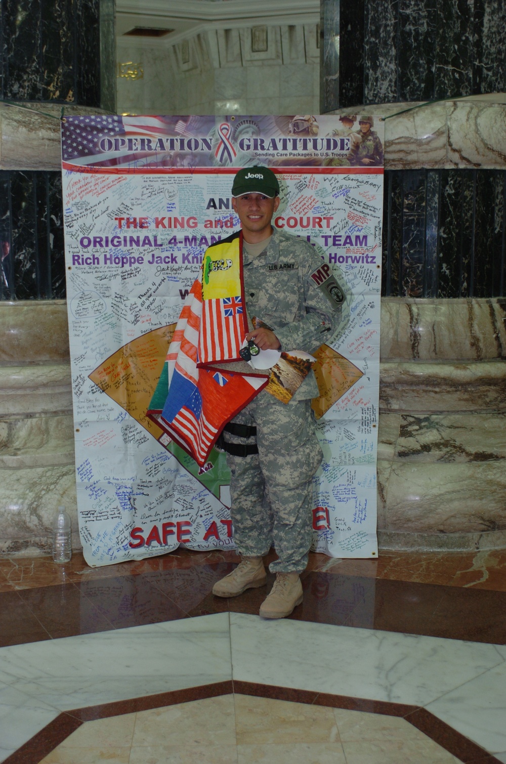 Operation Gratitude Mails 250,000th Package