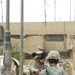 Soldiers Stop by Checkpoints, Outposts