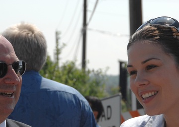 Statue of Navy SEAL killed in action in Afghanistan dedicated during a July